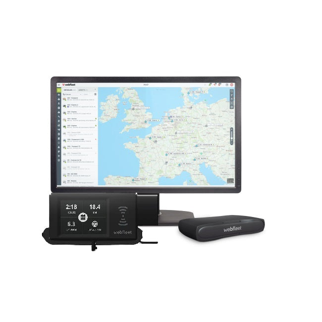 Fahrtenbuch- & Arbeitszeitpaket (Webfleet inkl. PRO i & LINK-Box)