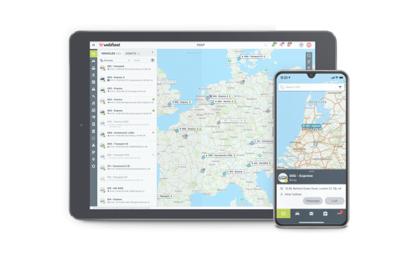 Tabletpaket PLUS Truck (Webfleet inkl. LINK-Box & PRO X)