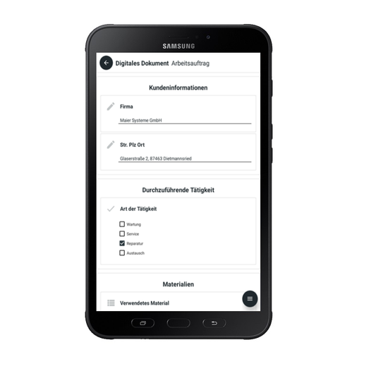 COTRIS Digitales Dokument/Lieferschein